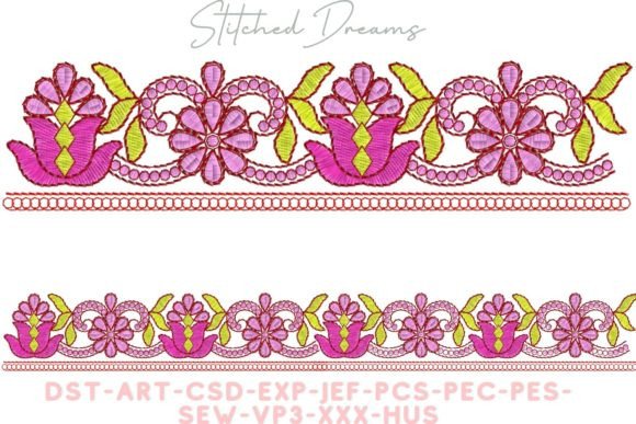 Blossom Harmony for Seasonal Embroidery