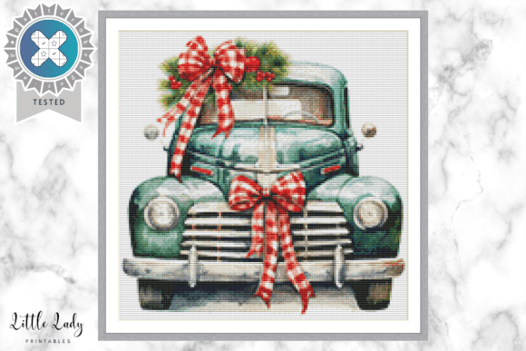 Christmas Truck Cross Stitch Pattern PDF Review