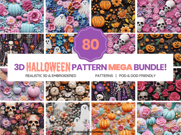 Explore 80 3D Embroidery Halloween Patterns