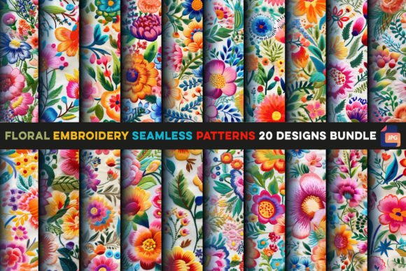 Floral Embroidery for Business Merchandise