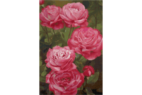 Flowers Counted Cross Stitch Patterns Review