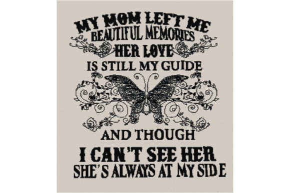 Review: Counted Cross Stitch Patterns My Mom