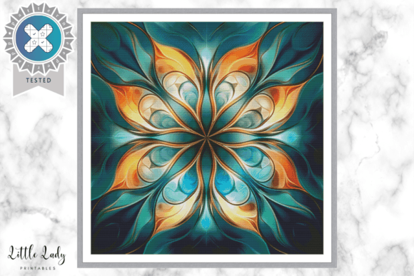 Review: Green Mandala Cross Stitch Pattern PDF